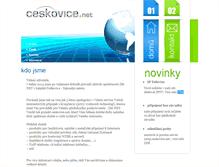 Tablet Screenshot of ceskovice.net